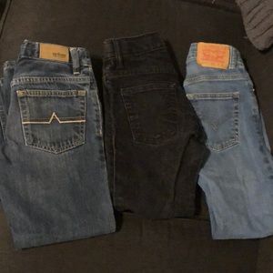 BUNDLE OF 3 BOYS JEANS GREAT CONDITION SIZE 8